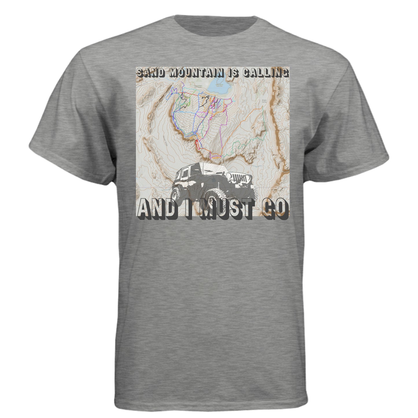 Dark Heather Grey (60/40) - FRONT