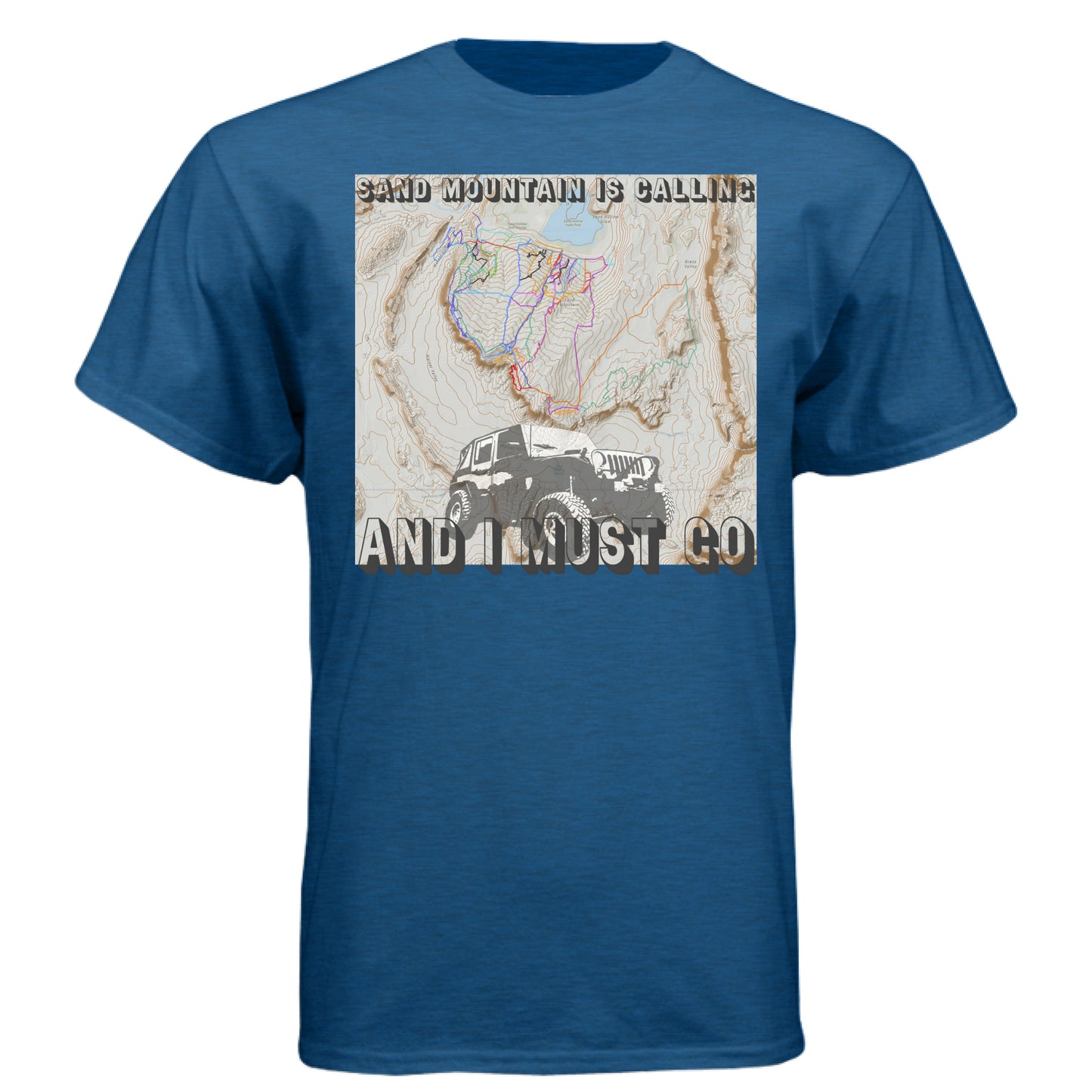 Heather Cool Blue - FRONT
