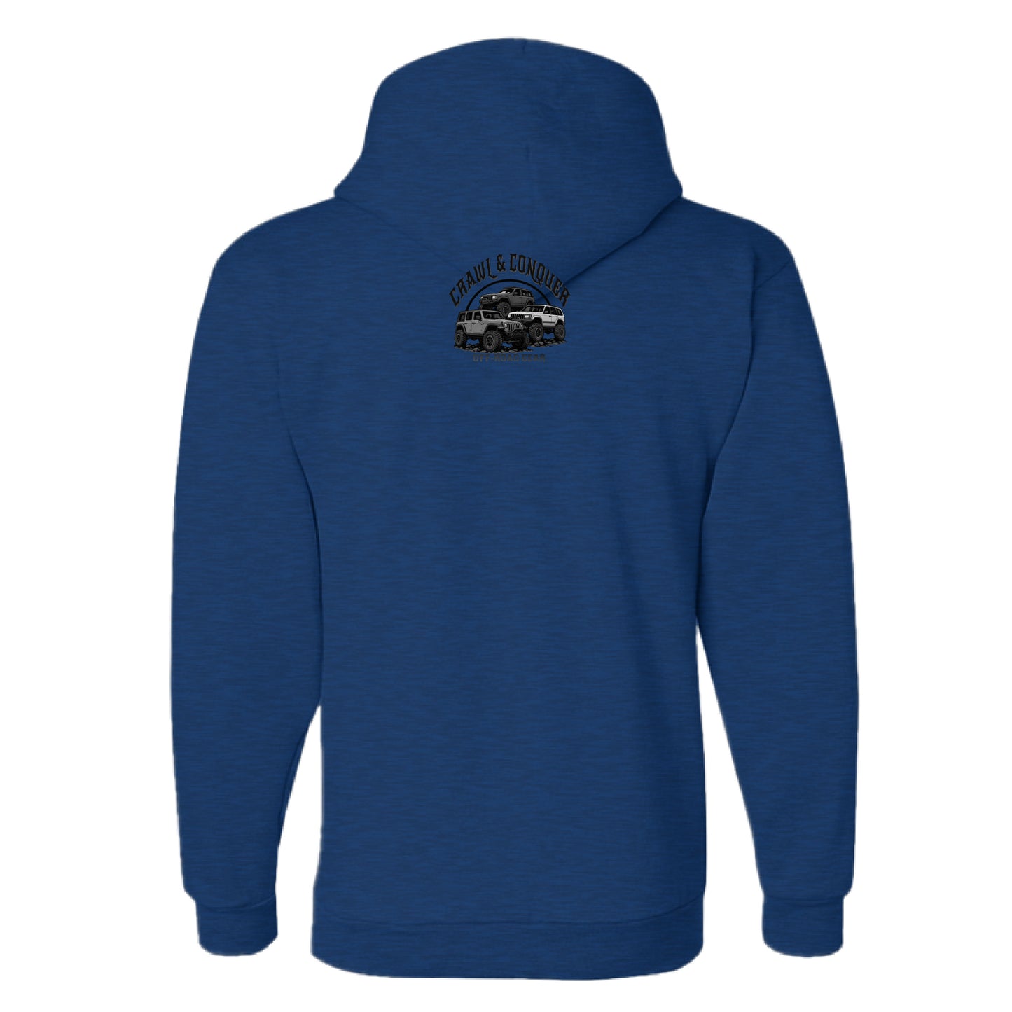 NAVY HEATHER - BACK