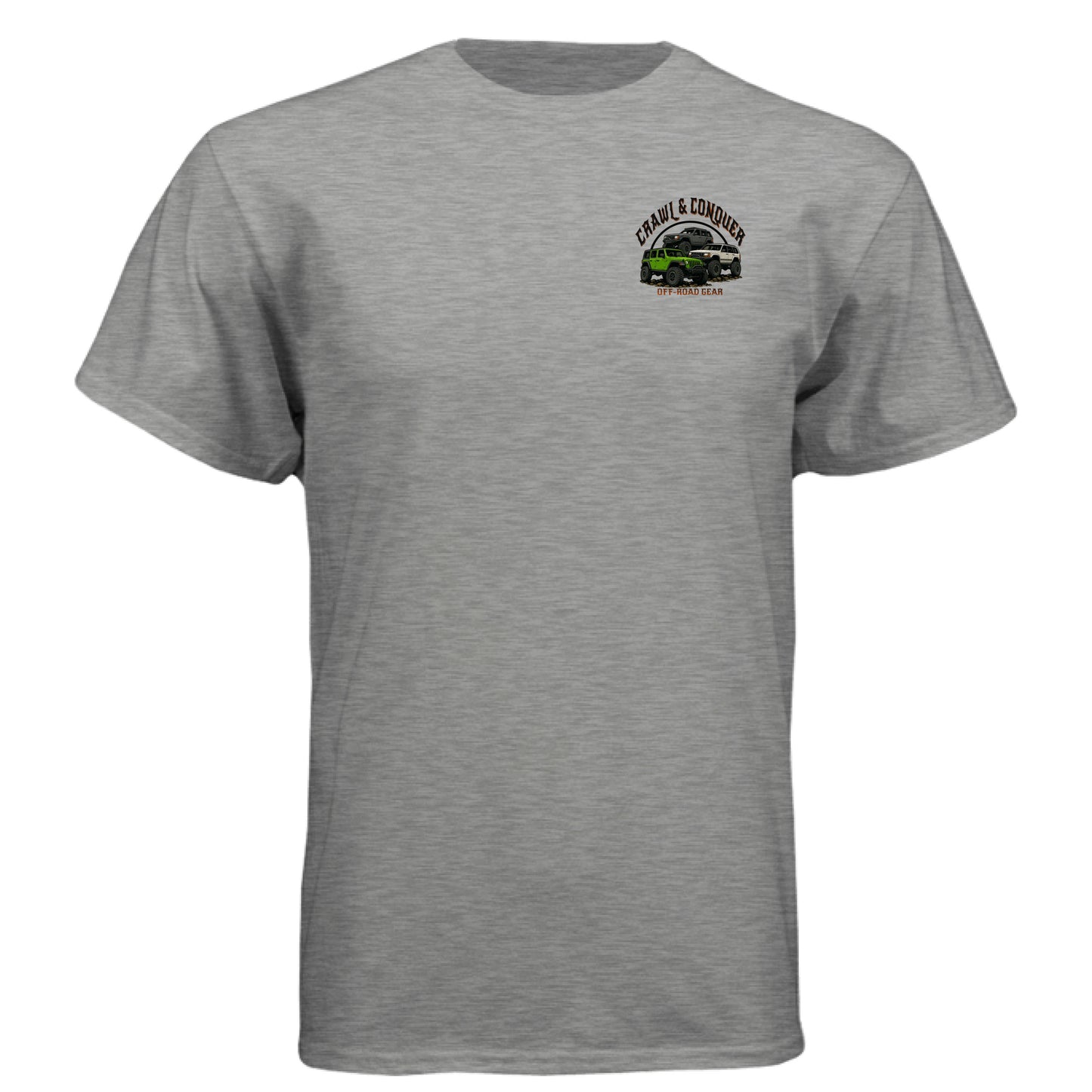 Dark Heather Grey (60/40) - FRONT