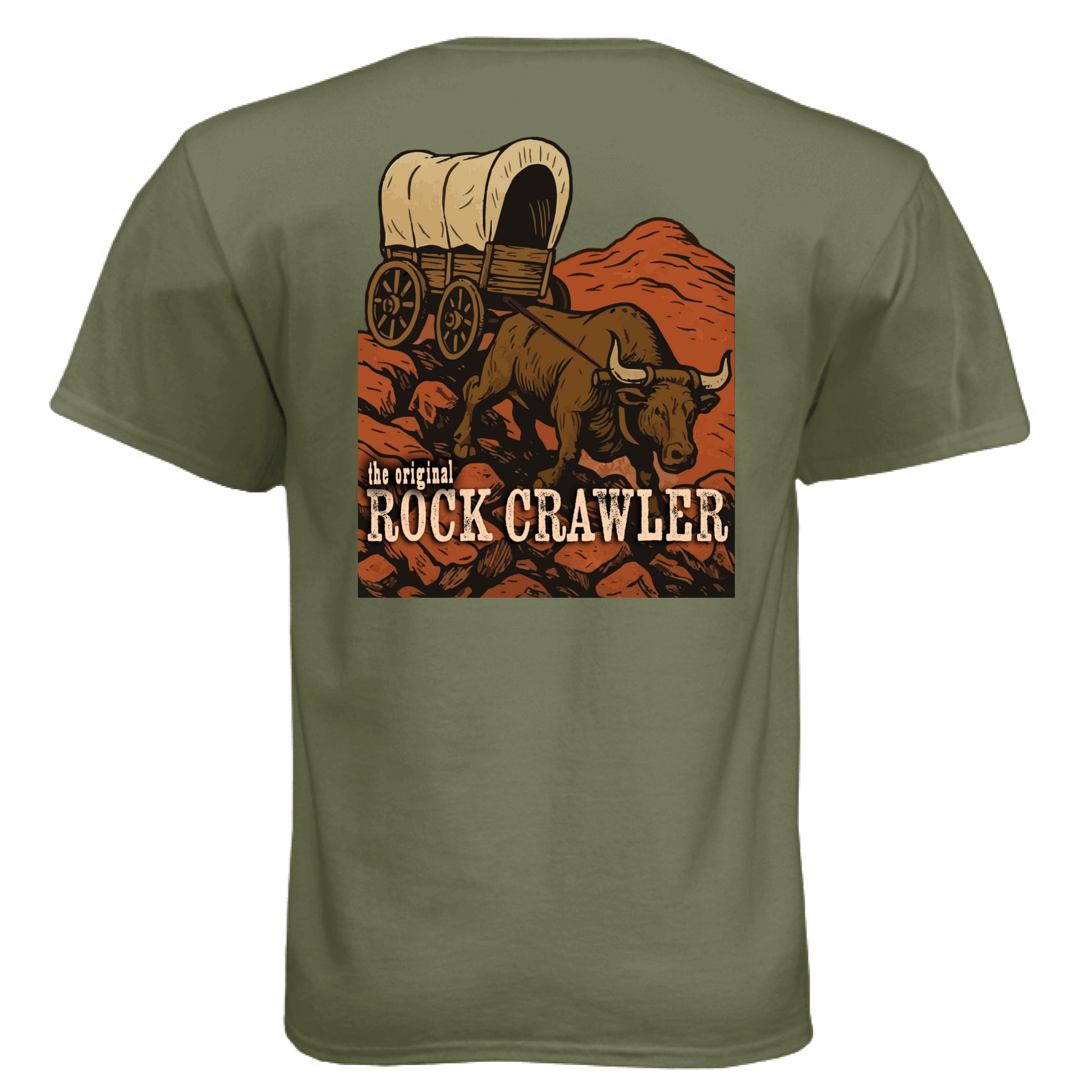 Military Green - BACK