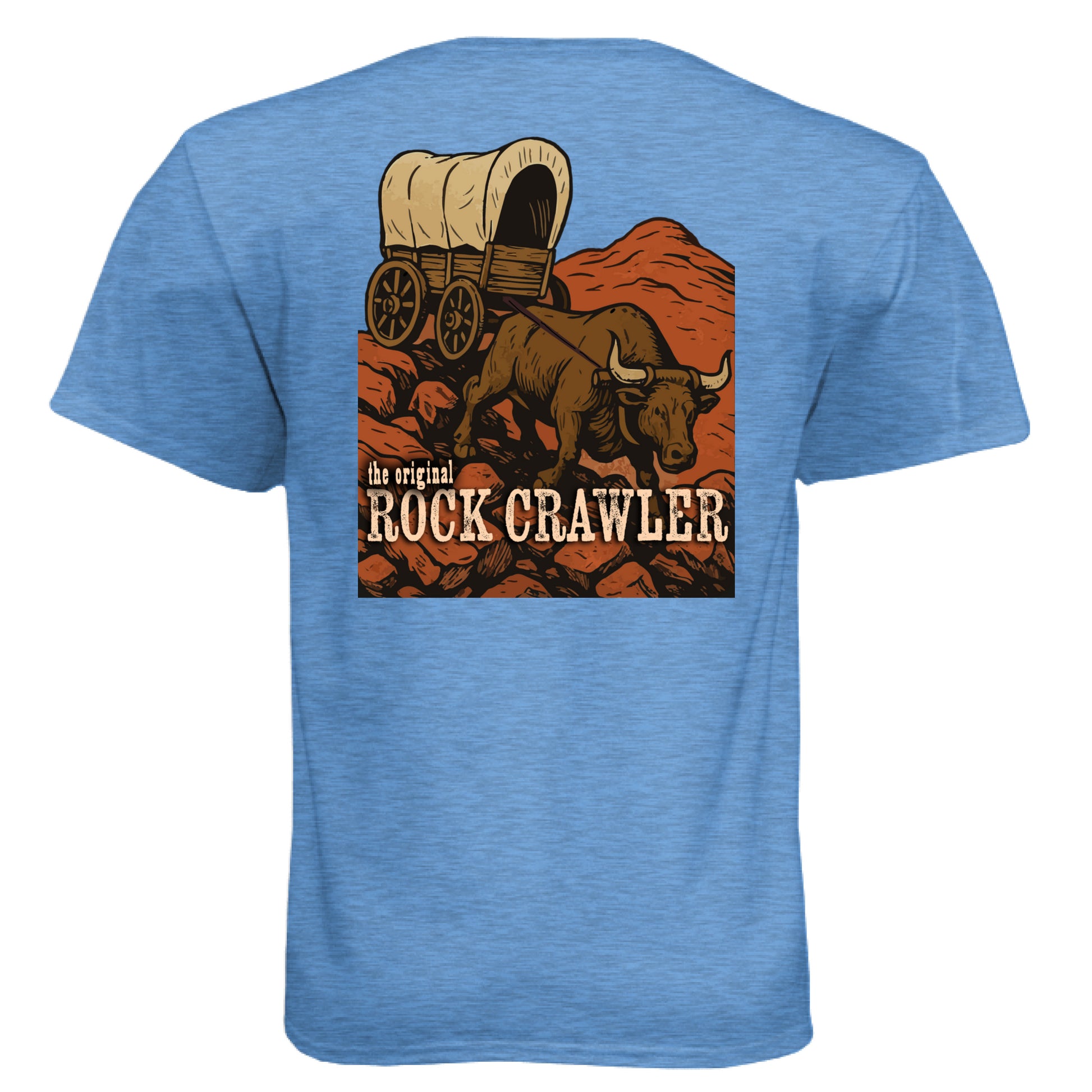 Heather Columbia Blue - BACK
