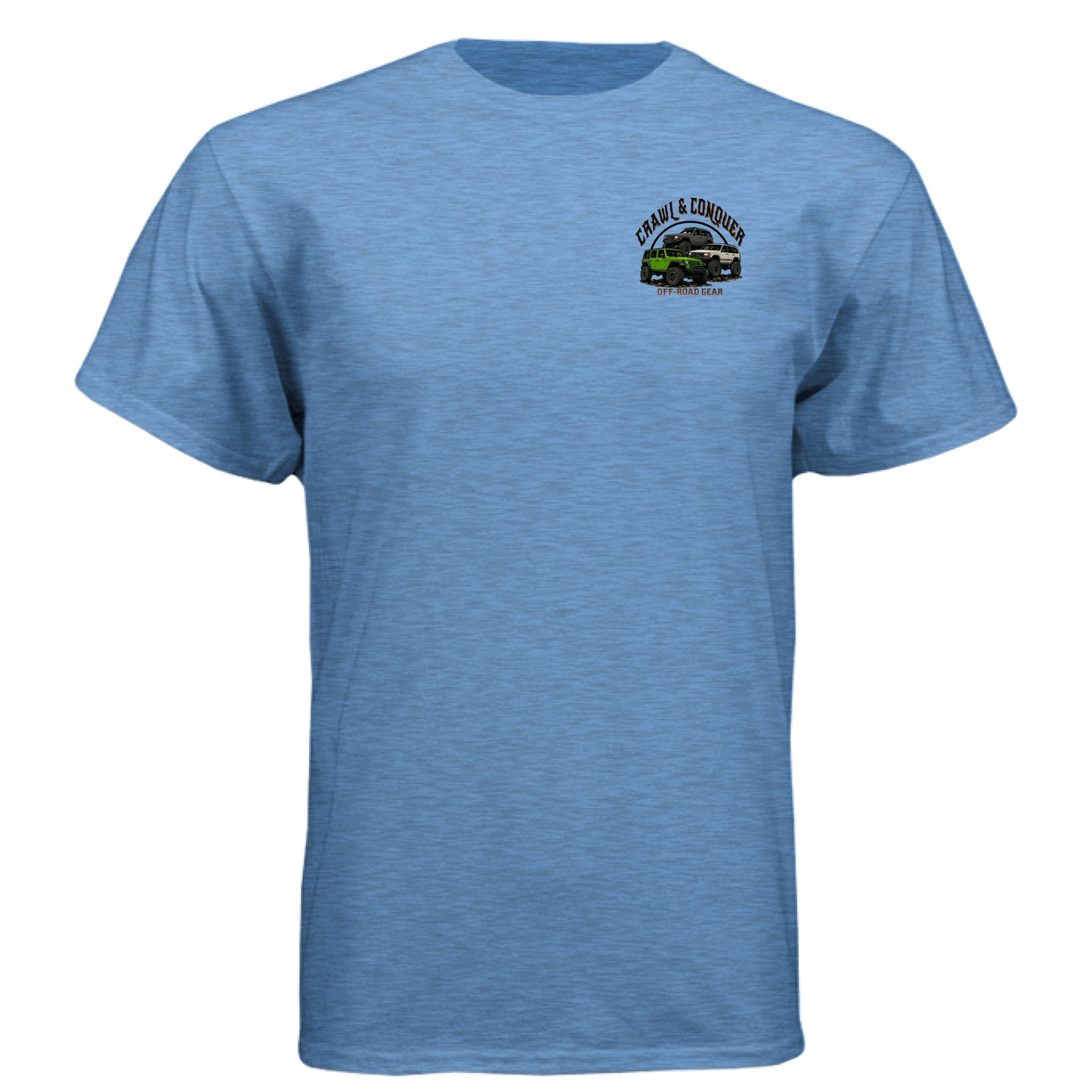 Heather Columbia Blue - FRONT