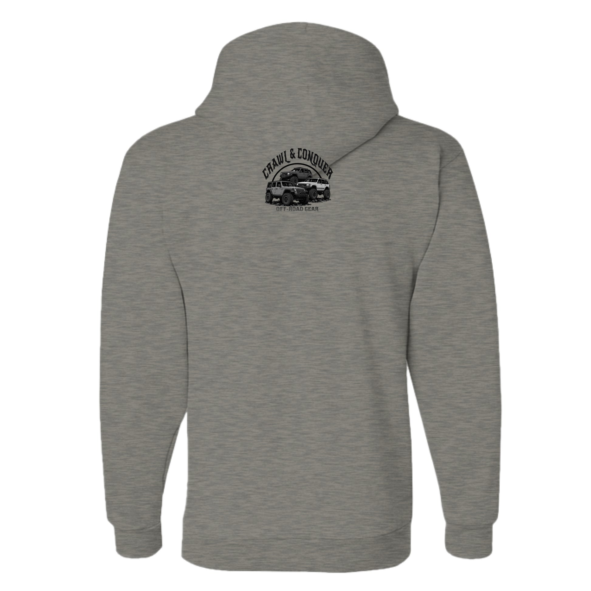 CHARCOAL HEATHER - BACK