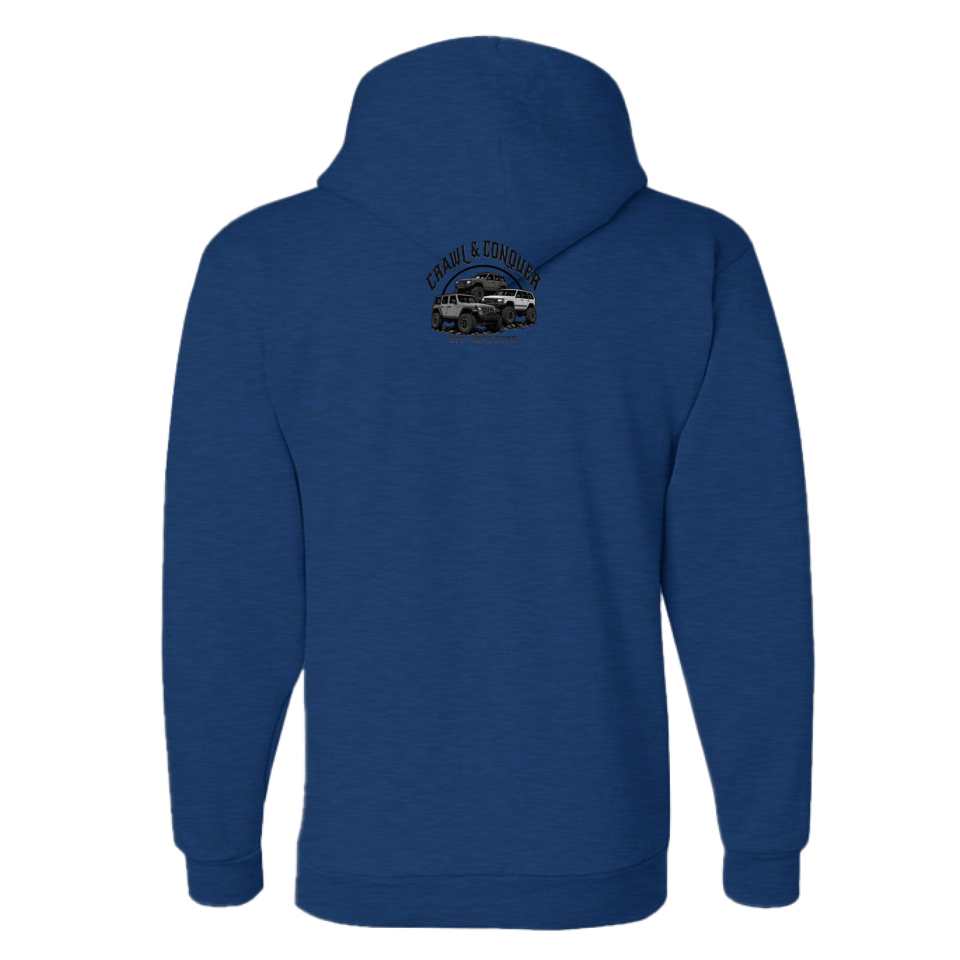 NAVY HEATHER - BACK
